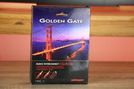 AudioQuest Golden Gaten 3.5mm3.5mm mini-jack 150cm