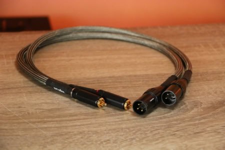 John van Gent Magic-Link Silver/gold RCA > XLR 75cm