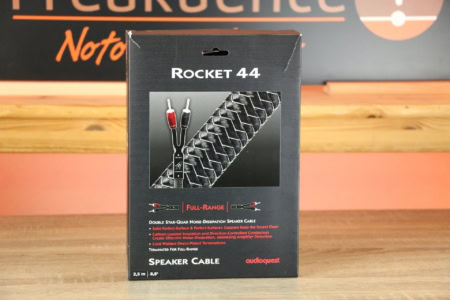 AudioQuest Rocket 44 Full-Range Bananenstecker 250 cm